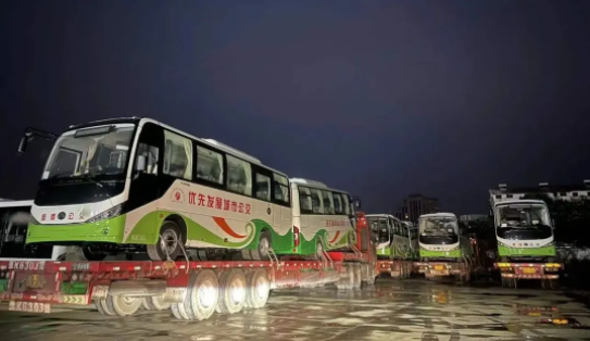 鷹潭公交：24輛純電動(dòng)公交車(chē)全部到位