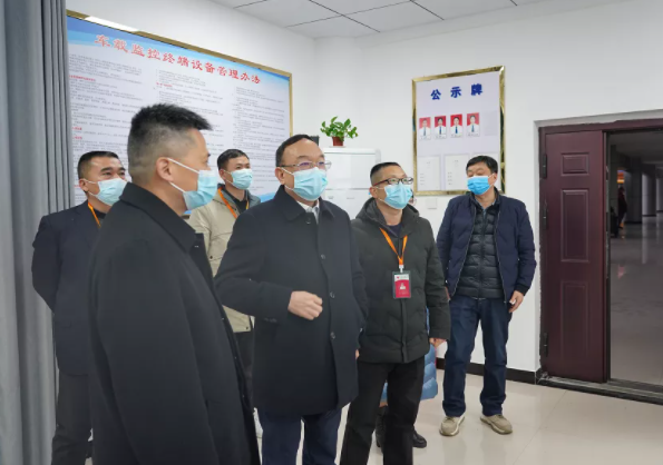 胡維泉一行蒞臨鷹潭長運、鷹潭公交督導(dǎo)安全生產(chǎn)工作