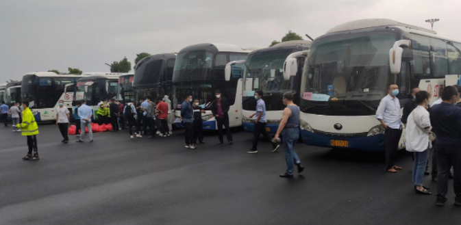 吉安長運、吉安公交：圓滿完成大型包車任務