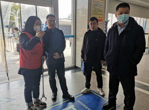 都市城際公交：南昌交投集團交叉檢查組督導(dǎo)徐坊客運站安全生產(chǎn)、文明創(chuàng)建工作