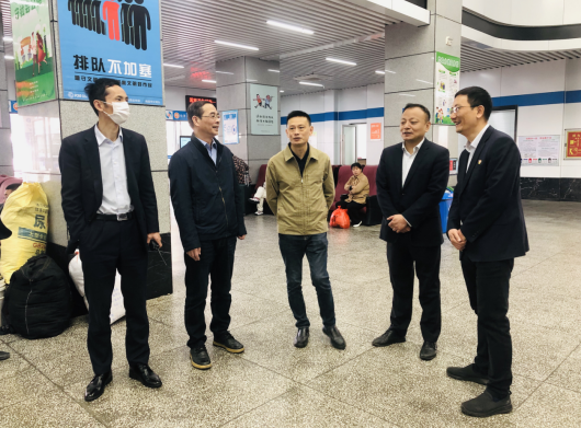 黃俊深入南昌地區(qū)基層單位督查作風(fēng)建設(shè)、廉潔自律及安全生產(chǎn)等工作