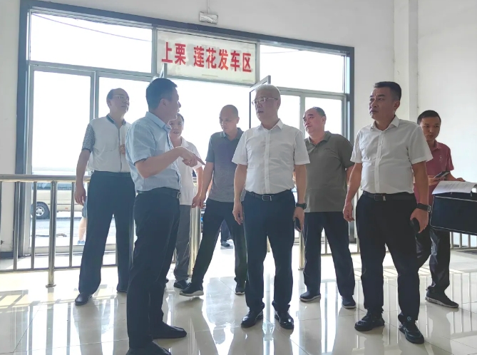 萍鄉(xiāng)長運：萍鄉(xiāng)市委常委、市委統(tǒng)戰(zhàn)部領導深入萍鄉(xiāng)長運督導安全生產(chǎn)工作