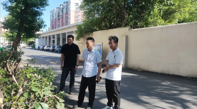 黃俊督導檢測中心國慶節(jié)前安全生產工作