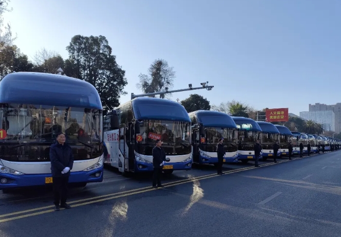 吉安長運(yùn):圓滿完成市人大、政協(xié)兩會(huì)用車保障任務(wù)