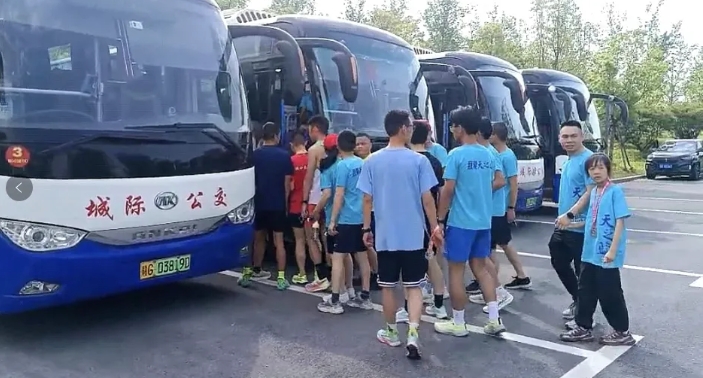 九江長運：湖口公司助力城市樂跑賽